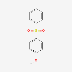 molecular formula C13H12O3S B8814459 1-Methoxy-4-(phenylsulfonyl)benzene CAS No. 3112-84-3