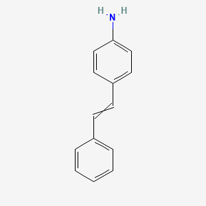 molecular formula C14H13N B8814494 4-Aminostilbene 