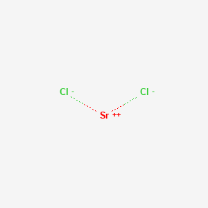 molecular formula Cl2Sr B8814502 Strontium chloride anhydrous 