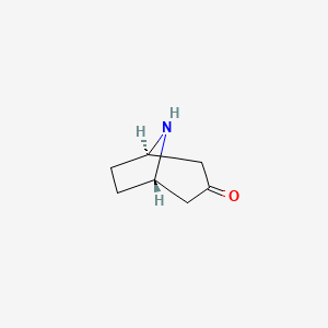 molecular formula C7H11NO B8814510 (1R,5S)-8-Azabicyclo[3.2.1]octan-3-one 