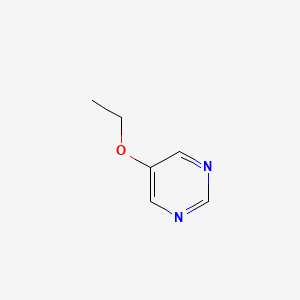molecular formula C6H8N2O B8814560 5-Ethoxypyrimidine CAS No. 27522-25-4