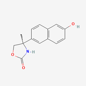 (R)-4-(6-hydroxynaphthalen-2-yl)-4-methyloxazolidin-2-one