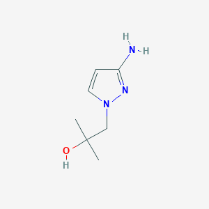1-(3-amino-1H-pyrazol-1-yl)-2-methylpropan-2-ol