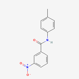 N-(4-methylphenyl)-3-nitrobenzamide