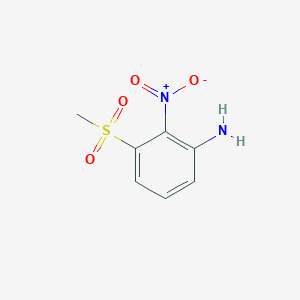 3-(Methylsulfonyl)-2-nitroaniline