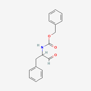 molecular formula C17H17NO3 B8814743 Benzyl (1-oxo-3-phenylpropan-2-yl)carbamate CAS No. 68474-26-0