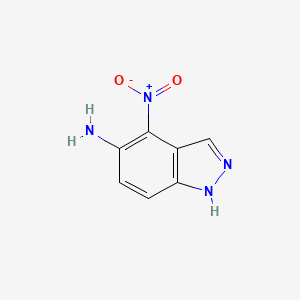 4-Nitro-1H-indazol-5-amine