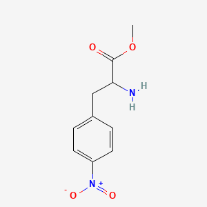 molecular formula C10H12N2O4 B8814778 Methyl 2-amino-3-(4-nitrophenyl)propanoate 