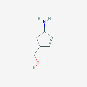(4-Aminocyclopent-2-en-1-yl)methanol