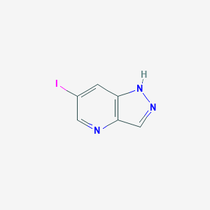 molecular formula C6H4IN3 B8814863 6-Iodo-1H-pyrazolo[4,3-b]pyridine 
