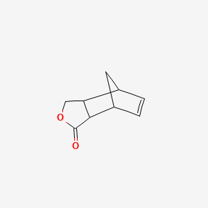 molecular formula C9H10O2 B8814866 3a,4,7,7a-tetrahydro-4,7-methanoisobenzofuran-1(3H)-one CAS No. 64550-47-6