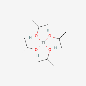 molecular formula C12H32O4Ti B8814885 Titanium(IV) isopropoxide CAS No. 68585-67-1