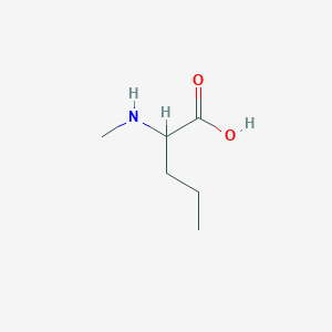 molecular formula C6H13NO2 B8814928 N-methylnorvaline 