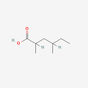 molecular formula C8H16O2 B8815017 2,4-Dimethylhexanoic acid CAS No. 42329-90-8