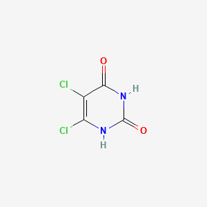 molecular formula C4H2Cl2N2O2 B8815063 5,6-Dichloropyrimidine-2,4-diol CAS No. 21428-20-6