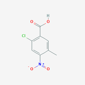 molecular formula C8H6ClNO4 B8815090 2-Chloro-5-methyl-4-nitrobenzoic Acid 