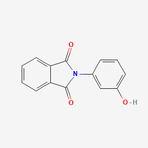 molecular formula C14H9NO3 B8815094 Phthalimide, N-(m-hydroxyphenyl)- CAS No. 59479-66-2