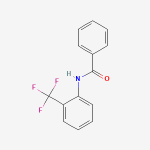 molecular formula C14H10F3NO B8815157 2'-Trifluoromethylbenzanilide CAS No. 2946-71-6