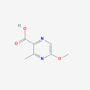 molecular formula C7H8N2O3 B8815170 5-Methoxy-3-methylpyrazine-2-carboxylic acid 