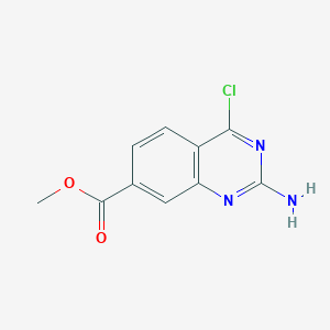 Methyl 2-amino-4-chloroquinazoline-7-carboxylate