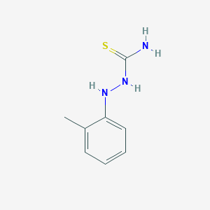 molecular formula C8H11N3S B8815310 (2-Methylanilino)thiourea 