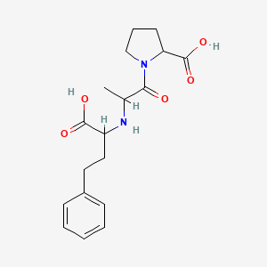 molecular formula C18H24N2O5 B8815412 Enalaprilat-D5 (phenyl-D5) 