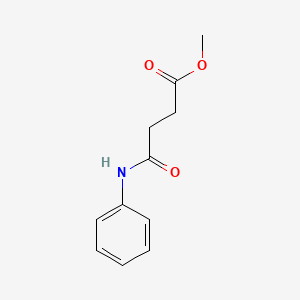 molecular formula C11H13NO3 B8815470 Methyl 4-anilino-4-oxobutanoate CAS No. 5430-83-1