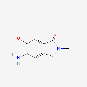 5-Amino-6-methoxy-2-methylisoindolin-1-one