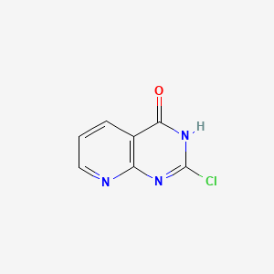 molecular formula C7H4ClN3O B8815530 2-chloropyrido[2,3-d]pyrimidin-4(1H)-one 