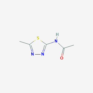 molecular formula C5H7N3OS B8815555 N-(5-Methyl-1,3,4-thiadiazol-2-yl)acetamide CAS No. 13053-83-3