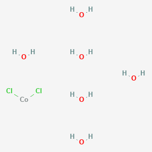 molecular formula Cl2CoH12O6 B8815575 Dichlorocobalt hexahydrate 