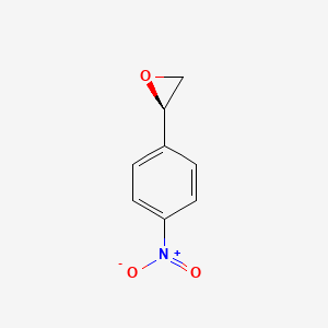 molecular formula C8H7NO3 B8815594 (2S)-2-(4-Nitrophenyl)oxirane 