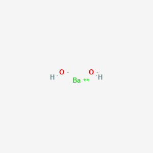 molecular formula Ba(OH)2<br>BaH2O2 B8815605 Barium hydroxide 
