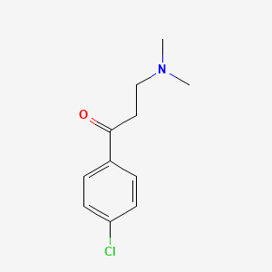molecular formula C11H14ClNO B8815616 1-(4-Chlorophenyl)-3-(dimethylamino)propan-1-one CAS No. 2138-38-7