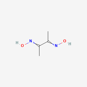 molecular formula C4H8N2O2 B8815664 2,3-Butanedione, dioxime 