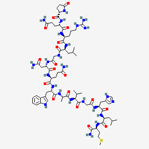 molecular formula C71H110N24O18S B8815690 Bombesin 