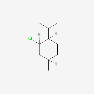 molecular formula C10H19Cl B8815779 (1s,2r,4r)-2-chloro-1-isopropyl-4-methylcyclohexane CAS No. 28953-96-0