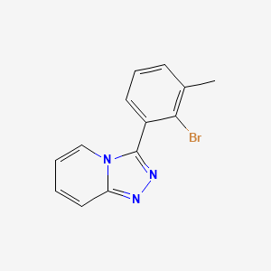 3-(2-Bromo-3-methylphenyl)-[1,2,4]triazolo[4,3-a]pyridine