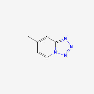 molecular formula C6H6N4 B8815868 7-Methyltetrazolo[1,5-a]pyridine CAS No. 6635-33-2