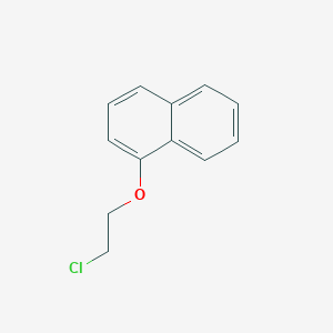 molecular formula C12H11ClO B8815904 1-(2-Chloroethoxy)naphthalene CAS No. 51251-55-9