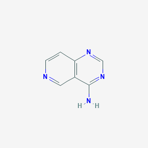 molecular formula C7H6N4 B8815953 Pyrido[4,3-d]pyrimidin-4-amine 