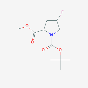 Methyl1-tert-butoxycarbonyl-4-fluoropyrrolidine-2-carboxylate