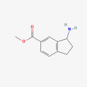 Methyl 3-amino-2,3-dihydro-1H-indene-5-carboxylate
