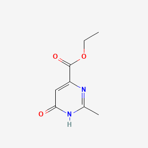 molecular formula C8H10N2O3 B8816053 Ethyl 2-methyl-6-oxo-3H-pyrimidine-4-carboxylate 