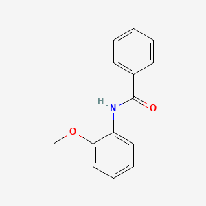molecular formula C14H13NO2 B8816064 N-(2-methoxyphenyl)benzamide CAS No. 5395-00-6