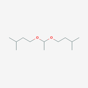 molecular formula C12H26O2 B088161 Acetaldehyde diisoamyl acetal CAS No. 13002-09-0