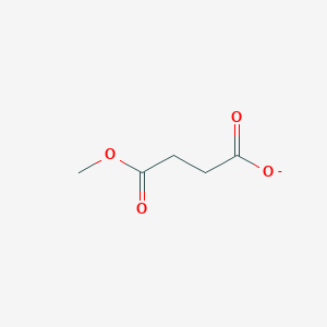 molecular formula C5H7O4- B8816121 4-Methoxy-4-oxobutanoate CAS No. 214222-47-6