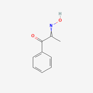 molecular formula C9H9NO2 B8816161 1,2-Propanedione, 1-phenyl-, 2-oxime 