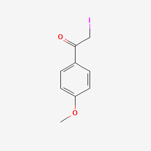 molecular formula C9H9IO2 B8816182 Ethanone, 2-iodo-1-(4-methoxyphenyl)- CAS No. 80336-72-7