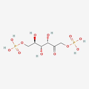 molecular formula C6H14O12P2 B8816187 1,6-di-O-phosphono-D-fructose CAS No. 717817-28-2